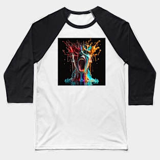 Living Life in Colour - Out Loud Baseball T-Shirt